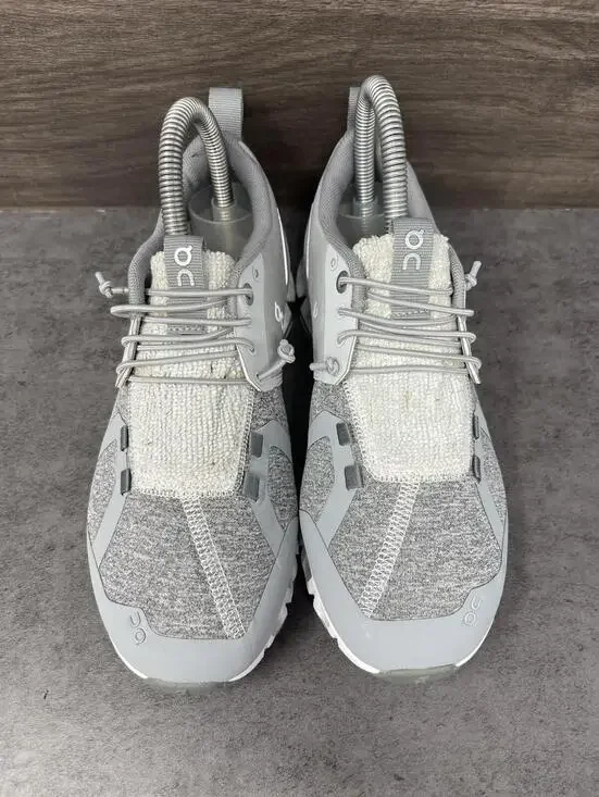 On Cloud Terry Running Sneakers Womens Size 5.5 Grey Athletic Trainer - Picture 3 of 11